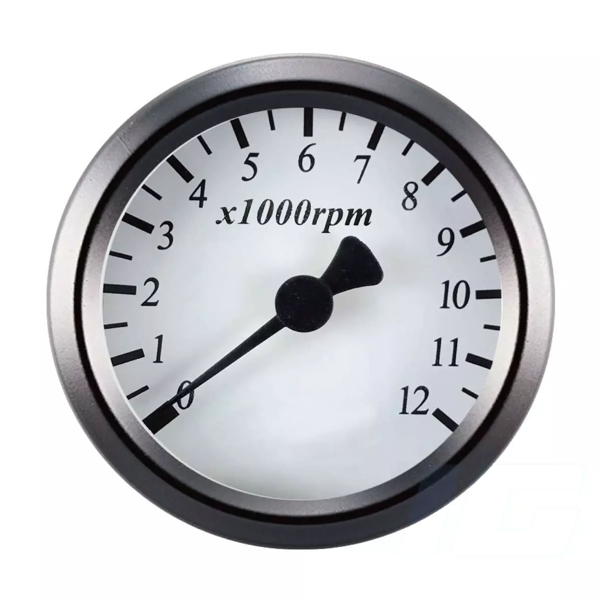 48mm White Face Universal Aftermarket Gauges